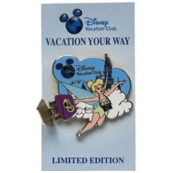 Disney DVC Pin - Disney Vacation Club - Vacation Your Way Tinker Bell
