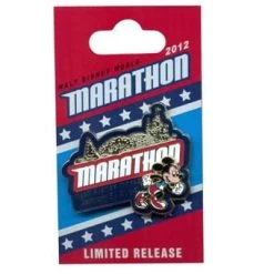 Disney 2012 Marathon Pin - Marathon - Logo
