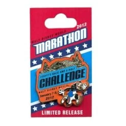 Disney 2012 Marathon Pin - Race And A Half Challenge - Goofy