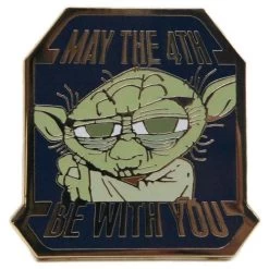 Disney Star Wars Pin - 2012 May The 4th Be With You - Yoda