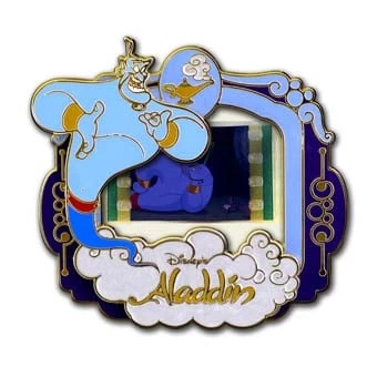 Disney Piece Of Disney Movies Pin - Aladdin - Jasmine With Raja - Image 2