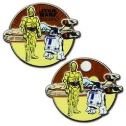 Disney Star Wars Weekend Pin - 2012 Annual Passholder - C-3P0 And R2-D2