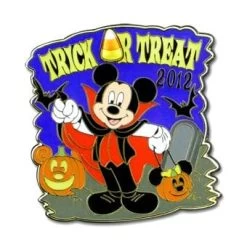 Disney Halloween Pin - Trick Or Treat 2012 - Mickey Mouse