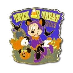 Disney Halloween Pin - Trick Or Treat 2012 - Minnie Mouse