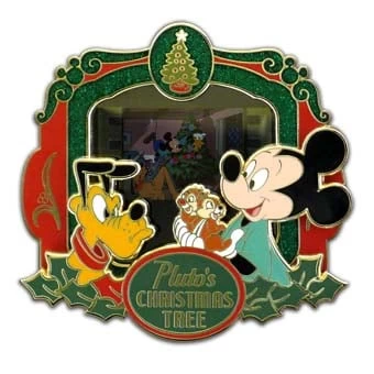 Disney Piece Of Disney Movies Pin - Pluto's Christmas Tree - Frame 21 - Image 2