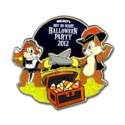 Disney Mickey's Not So Scary Halloween Party Pin - 2012 Chip 'n Dale