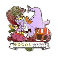 Disney Passholder Pin - Food & Wine Festival Pin 2012 - Figment