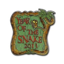 Disney Chinese New Year Pin - 2013 - Year Of The Snake - Kaa