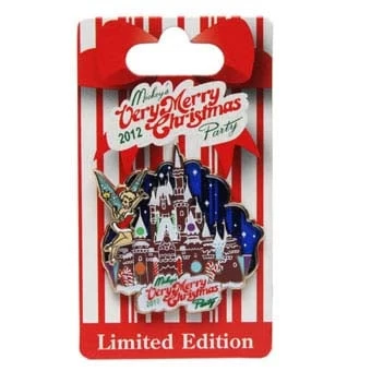Disney Very Merry Christmas Party Pin - 2012 Tinker Bell