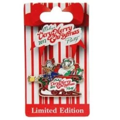 Disney Very Merry Christmas Party Pin - 2012 Daisy Duck & Donald Duck