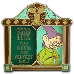 Disney Good Luck, Bad Luck Pin - Dopey