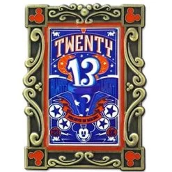 Disney Poster Art Pin - 2013 Poster Art Series - January