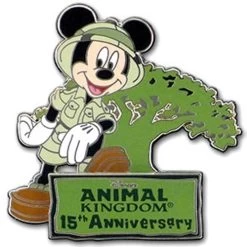 Disney Pin - Disney’s Animal Kingdom Theme Park 15th Anniversary