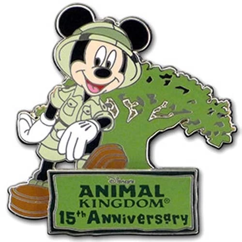 Disney Pin - Disney’s Animal Kingdom Theme Park 15th Anniversary