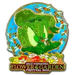 Disney Flower & Garden Festival Pin - 2013 Donald Duck Passholder