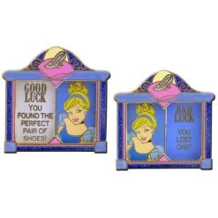 Disney Good Luck, Bad Luck Pin - Cinderella