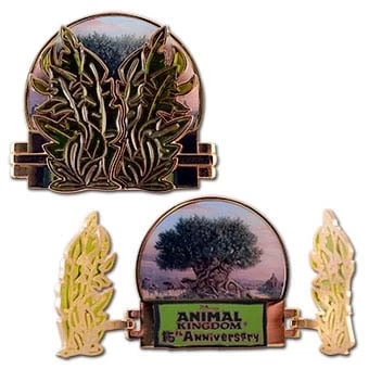 Disney Animal Kingdom Pin - 15th Anniversary Hinged Pin