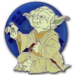Disney Pin - Star Wars Weekends 2013 Jedi Master Yoda Spinner