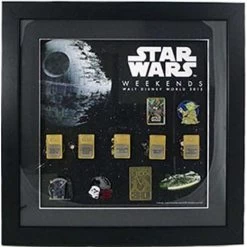 Disney Framed Pin Set - Star Wars Weekends 2013