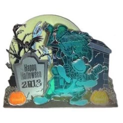 Disney Halloween Pin - Haunted Mansion Halloween 2013 Jumbo Pin