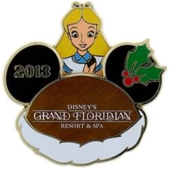 Disney Resort Holidays Pin - 2013 Grand Floridian Resort