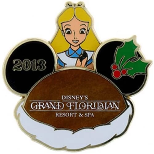 Disney Resort Holidays Pin - 2013 Grand Floridian Resort