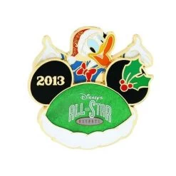 Disney Resort Holidays Pin - 2013 All-Star Resorts Donald Duck