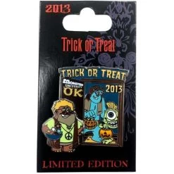 Disney Halloween Pin - Trick Or Treat 2013 - Monsters Inc