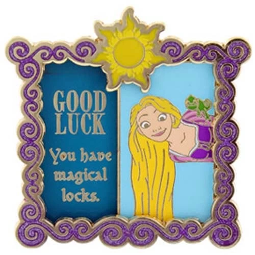 Disney Good Luck, Bad Luck Pin - Rapunzel