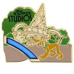 Disney Passholder Pin - 2014 Puzzle Set - Pluto Hollywood Studios