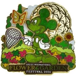 Disney Flower & Garden Festival Pin - 2014 Mickey