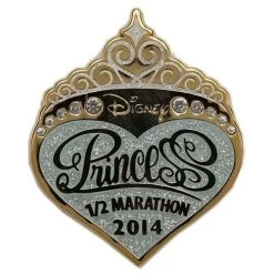 Disney Marathon Pin - 2014 Disney's Princess 1/2 Marathon Logo