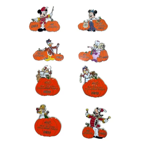 Disney Mystery Pins - 2014 Mickey's Halloween Party - Choice