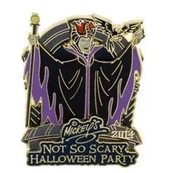 Disney Mickey's Not So Scary Halloween Party Pin - 2014 Maleficent