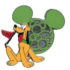 Disney Mickey Mouse Icon W/ Character Pin - Pluto
