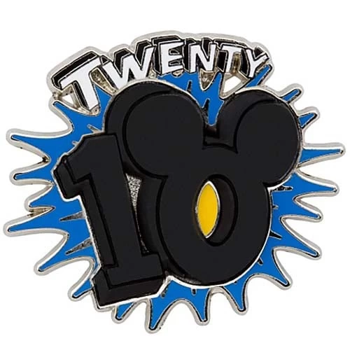 Disney Dated Pin - Dated 2010 - Logo With Mickey Ears