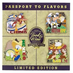 Disney Food & Wine Festival Pin - 2015 Passport To Flavors