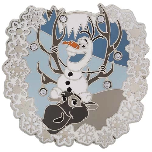 Disney Winter Pin - Olaf And Sven