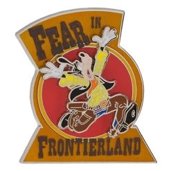 Disney Halloween Pin - 2015 Haunted Lands - Frontierland - Goofy