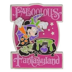 Disney Halloween Pin - 2015 Haunted Lands - Fantasyland - Minnie Mouse