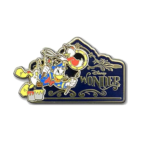 Disney Cruise Line Pin - Disney Wonder - Donald Duck Huey