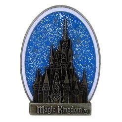 Disney Magic Kingdom Pin - Cinderella Castle Glitter Sky