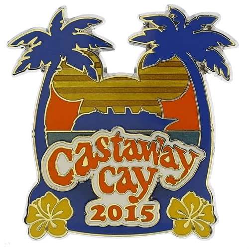Disney Cruise Line Pin - Castaway Cay 2015