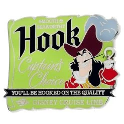 Disney Cruise Line Pin - Captain Hook Captain's Choice