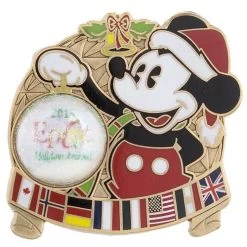 Disney Holiday 2015 Pin - Epcot - Mickey Mouse