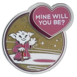 Disney Star Wars Pin - Yoda - Mine Will You Be? - Valentine's Day