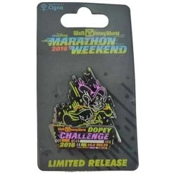 Disney Marathon Pin - WDW Marathon Dopey Challenge Logo - 2016