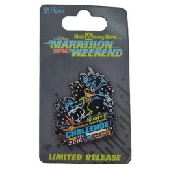Disney Marathon Pin - WDW Marathon Goofy Challenge - 2016