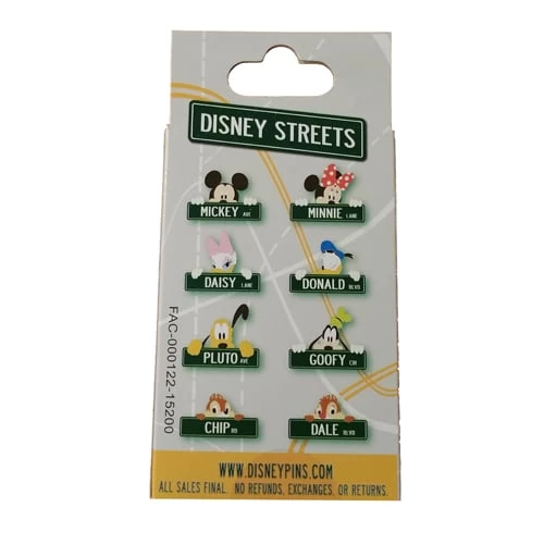 Disney Mystery Pins - Disney Street Signs - 2 Random - Image 2