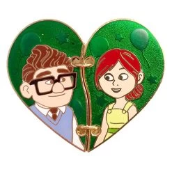 Disney Couples Pin - Heart Shaped Carl And Ellie